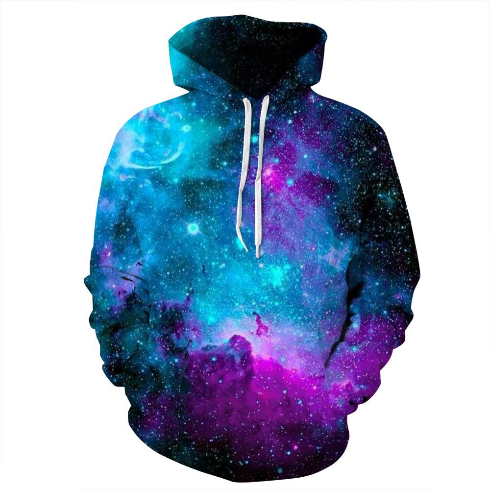 CoolShirts Reach for the Stars Design Pullover Unisex Hoodie Sweatshirt