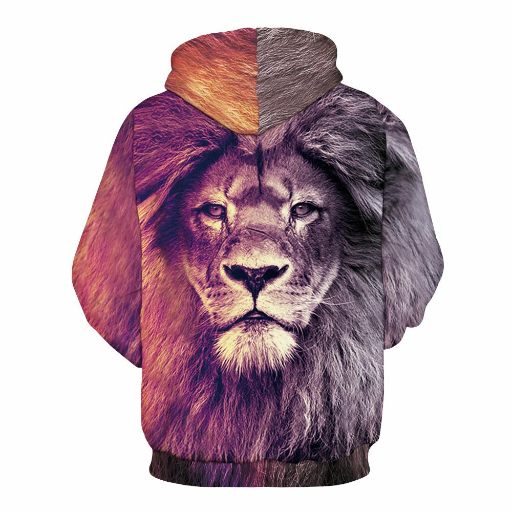 Coffee Lion Unisex Hoodie Sweatshirt by Cool Shirts