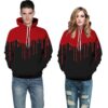 Dripping Red Unisex Pullover