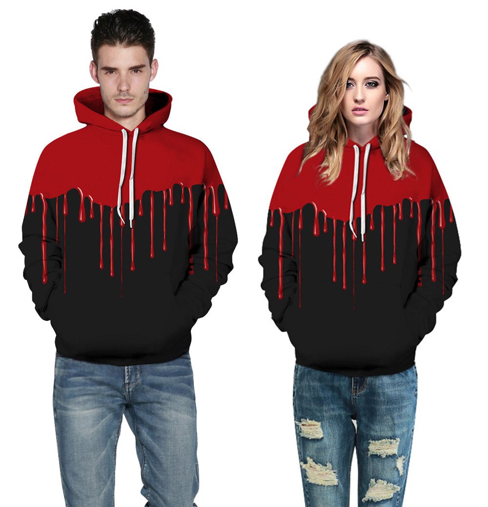 Dripping Red Unisex Pullover