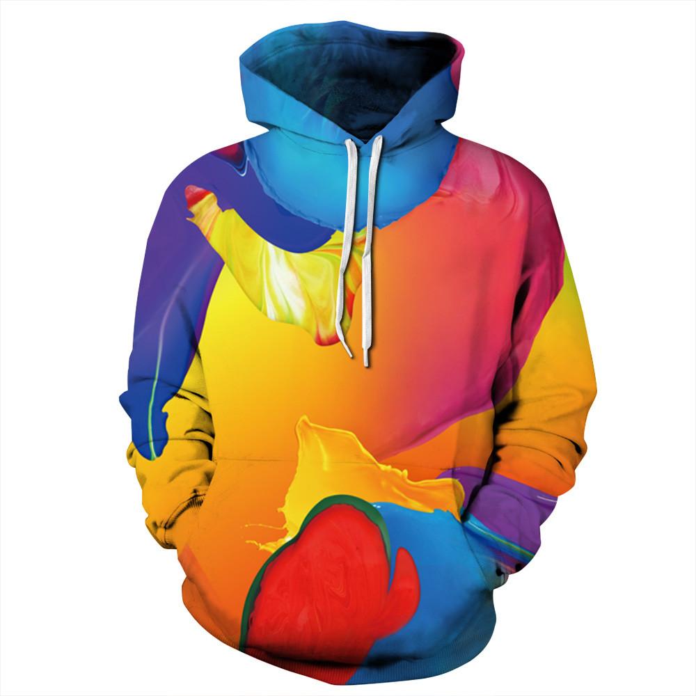 Colorful Dyed Pullover Unisex Hoodie / Sweatshirt