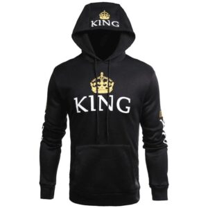 Black King Design Hoodie Sweatshirt