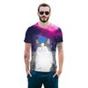 CoolShirts 3D Printed Cat Short Sleeve Tees for Men