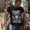 crewneck t shirt mockup of a man at a bookstore 30453