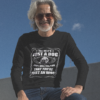long sleeve tee mockup of an older hipster guy with sunglasses a12243 3