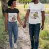 mockup of a couple holding hands while walking in the park 30607 1