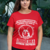 mockup of a long haired woman wearing a plus size t shirt 31082