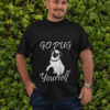 mockup of a smiling man wearing a plus size t shirt 31050