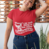 plus size t shirt mockup of a happy woman in her patio 31034