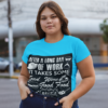 plus size t shirt mockup of a serious woman with freckles 30967