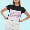 t shirt mockup featuring a woman posing confidently in a studio 31958 1