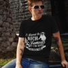 t shirt mockup of a red haired man posing next to a fountain 2191 el1 4